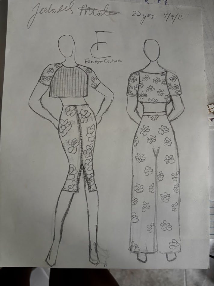Two floral sets under the FC Fariest Couture logo